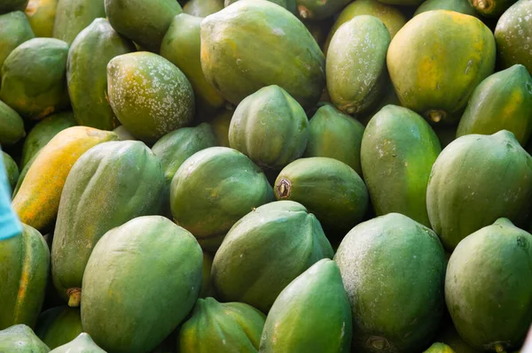 Varietà Mango Peruviano Proveniente Dalla Giungla Peruviana Mercato Una Zona — Foto Stock