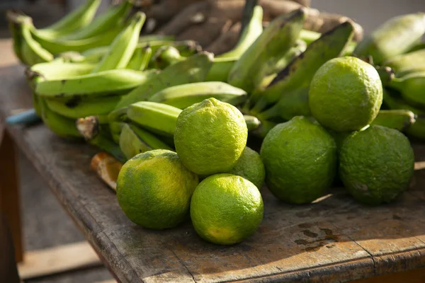 Variedad Limones Peruanos Selva Peruana Mercado Una Zona Amazonía —  Fotos de Stock