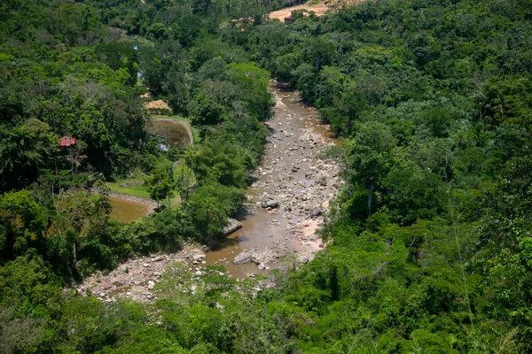 Vista Panorámica Selva Peruana Desde Mirador Ciudad Tarapoto —  Fotos de Stock