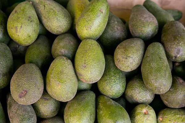 Avocado Een Kraam Centrale Markt Voor Groenten Fruit Arequipa Peru — Stockfoto