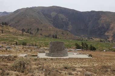 Peru 'daki Colca Canyon' da Juanita Müzesi..