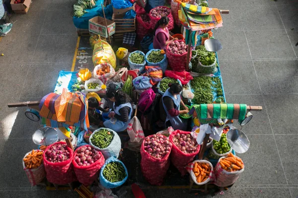 Urubamba Peru 1St October 2022 Central Food Market Urubamba City —  Fotos de Stock