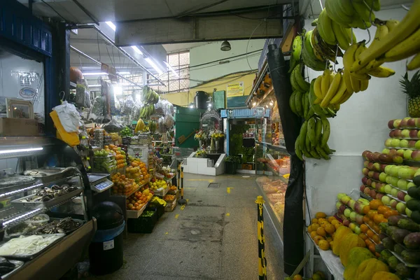 Lima Peru Januari 2023 Warung Makanan Pasar Surquillo Lima Peru — Stok Foto