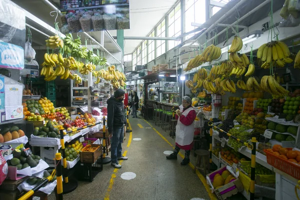 Lima Peru Januari 2023 Warung Makanan Pasar Surquillo Lima Peru — Stok Foto