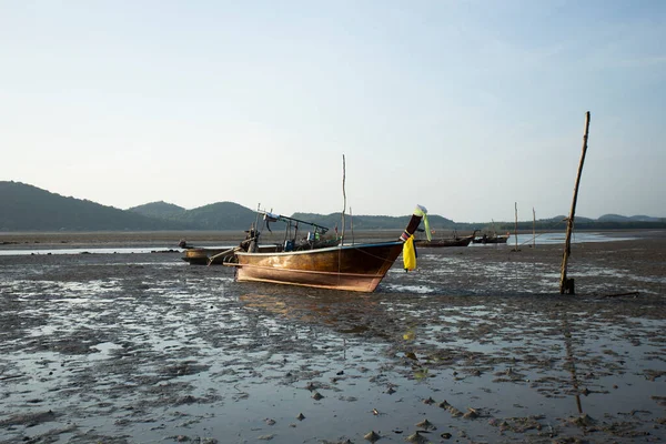 Vissersboten Het Eiland Yao Het Zuiden Van Thailand — Stockfoto