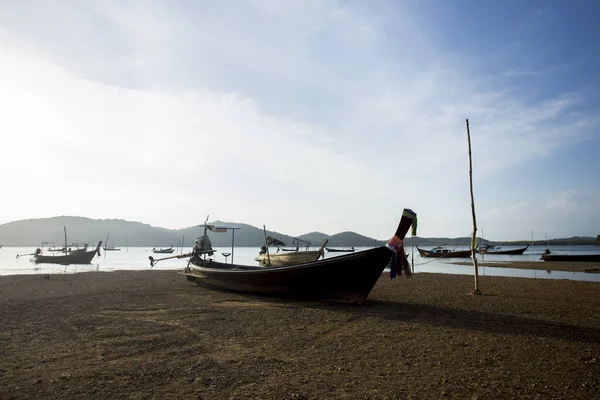 タイ南部の高尾島の漁船 — ストック写真