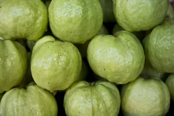 Guava Jedním Nejčastějších Thajských Plodů Které Najdete Ulici Přibližně Stejnou — Stock fotografie