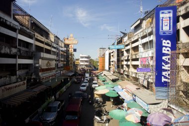 Chiang Mai, Tayland; 1 Ocak 2023: Çin Mahallesi, Chiang Mai.