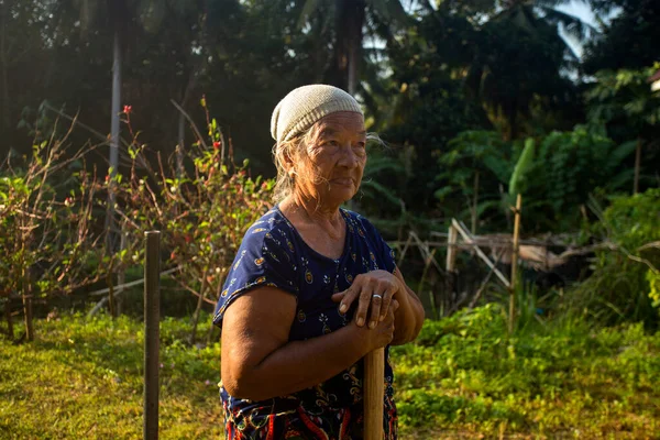Koh Yao Thailand 1St January 2023 Elderly People Fishing Village — Stock Photo, Image