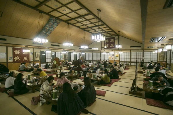 Yamanakako Japonya Ekim 2023 Kosaku Restoranı Hoto Erişteleri Üzerine Uzmanlaşmıştır — Stok fotoğraf