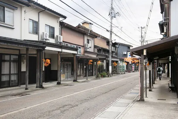 Joetsu Japonsko Listopadu 2023 Ulice Gangi Podzim Japonsku — Stock fotografie