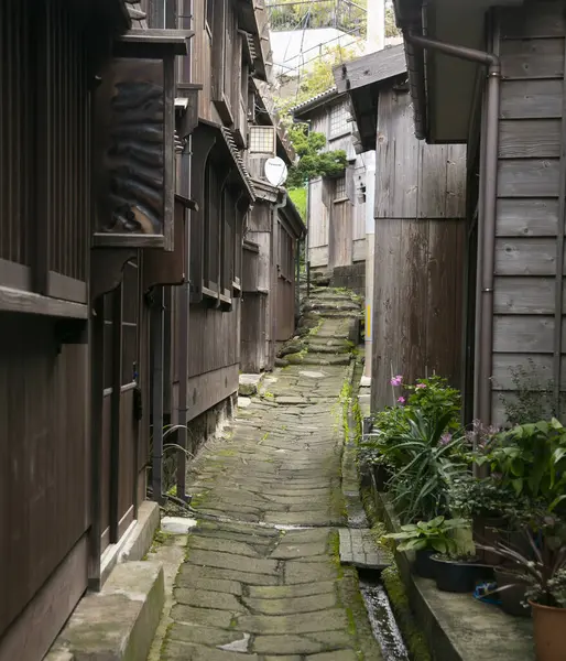 Shukunegi, Japonya 'nın Niigata Eyaleti Sado Adası' ndaki Edo döneminden kalma ahşap evleri olan eski geleneksel bir köy. Tahta evcil bir köy.