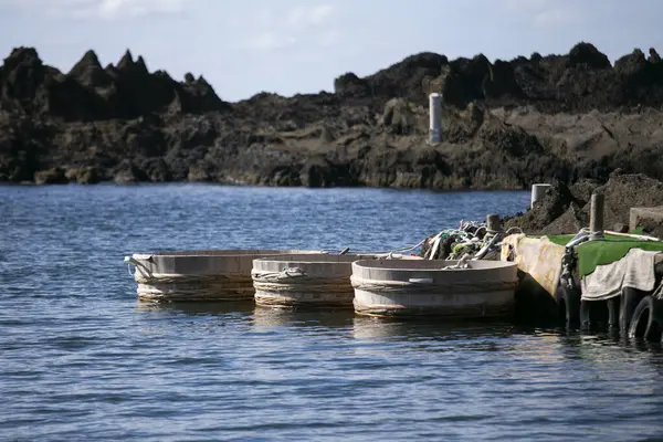 Tarai Bune Barco Pesquero Tradicional Japonés Que Encuentra Principalmente Isla —  Fotos de Stock