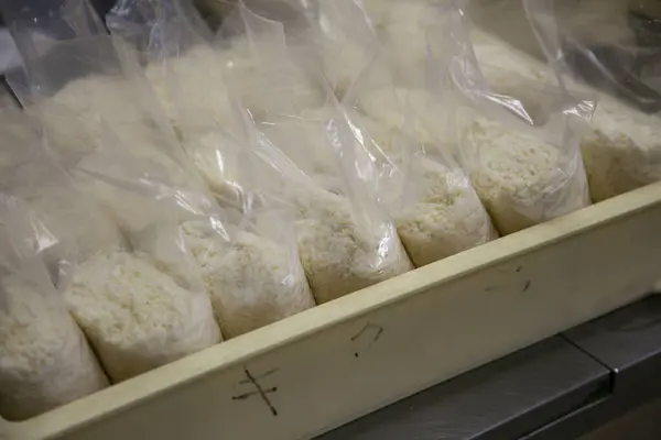 Shredded Tofu Bags Tofu Shop Shizuoka Japan — Stock Photo, Image