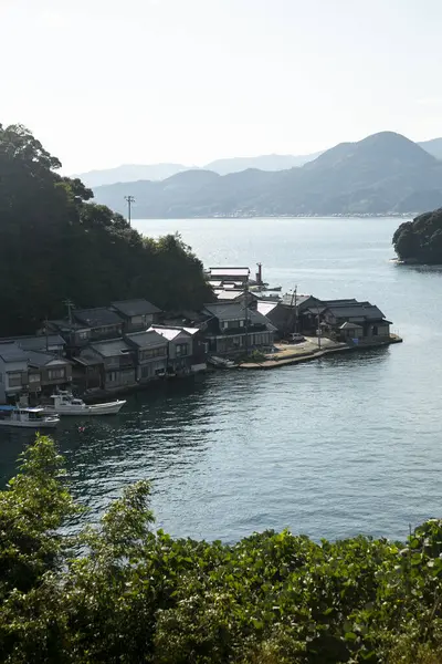 Beautiful Fishing Village Ine North Kyoto Funaya Boat Houses Traditional — Stock Photo, Image