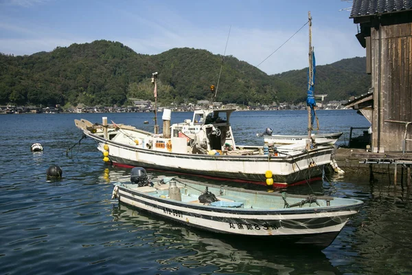 Ine Japan 1St October 2023 Fishing Boats Beautiful Fishing Village — Stock Photo, Image