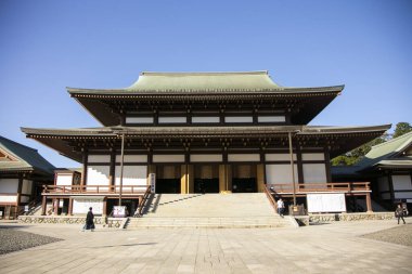 Narita, Japonya; 1 Ekim 2023: Naritasan Shinshoji Tapınağı Narita şehrinde popüler bir Budist tapınağıdır.