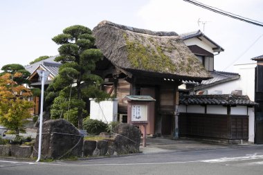 Yanagawa, Japonya; 1 Ekim 2023: Yanagawa 'da tarihi bir binanın manzarası.