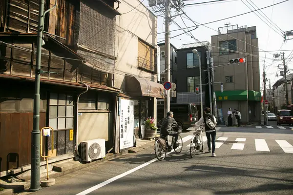 Tokio Japón Octubre 2023 Yanaka Barrio Tokio Famoso Por Mercado —  Fotos de Stock