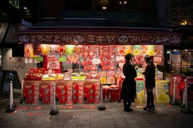 Kobe, Japonya; 10 Ekim 2023: Nankinmachi (), Kobe 'nin merkezinde yer alan bir Çin mahallesidir..