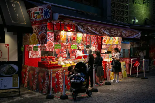 Kobe Japón Octubre 2023 Nankinmachi Barrio Chino Compacto Centro Kobe — Foto de Stock