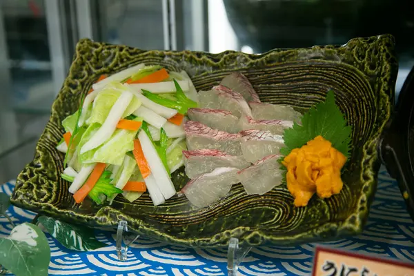 Shokuhin Sampuru 塑料食品是日本文化中独特而迷人的一部分 这证明了日本人民对细节的关注 — 图库照片