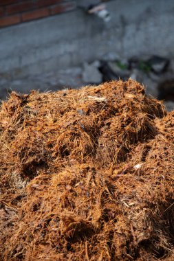 Mezcal Meksika 'nın Oaxaca bölgesindeki el sanatları palenklerinde mayalanmış ve damıtılmıştır..