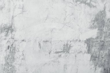 Siyah-beyaz beton duvar dokusu arka plan, havan gri alçı duvar, çatı katı tarzı.