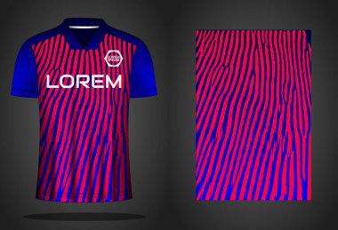 Futbol forması dizayn şablonu