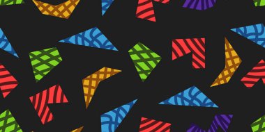 Soyut renkli, pürüzsüz desen tasarımı. Kusursuz bir geçmişi var. Kumaş, tekstil, giysi, ambalaj kağıdı, kapak, iç tasarım ve arka plan için elverişli.