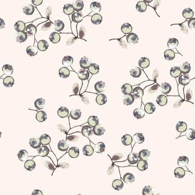 Modern çiçekli vektör kusursuz desen. Arka plan izole edildi. Dijital çizim çizimi. Tekstil kumaşı veya duvar kağıdı, kart, davetiye, dekoratif kağıt olarak kullanılabilir