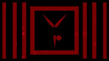 Sanatsal Jimnastik spor sembolü için animasyon Arkaplanı