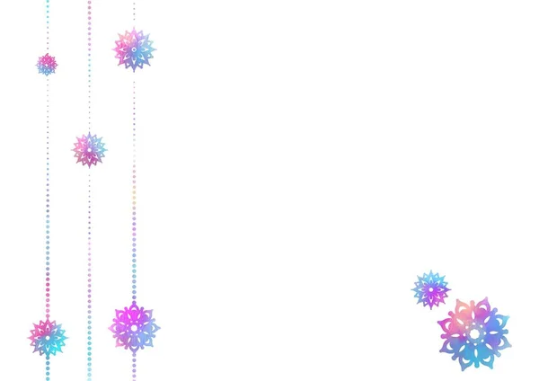 Blue and pink watercolor geometric pattern frame, wallpaper.