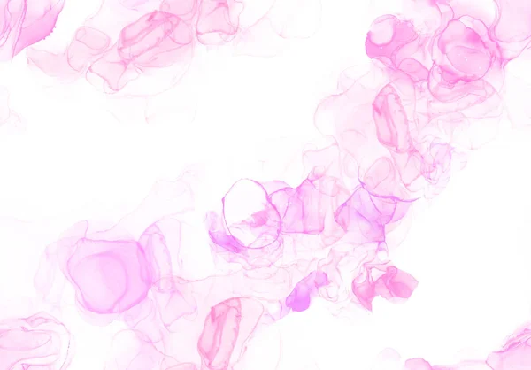 Cherry blossom coloured alcohol ink art. (Seamless)