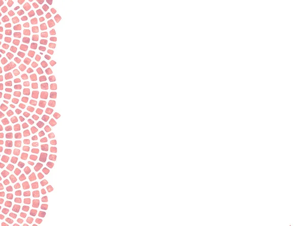 Цветущая Вишня Круглая Плитка Фон — стоковое фото