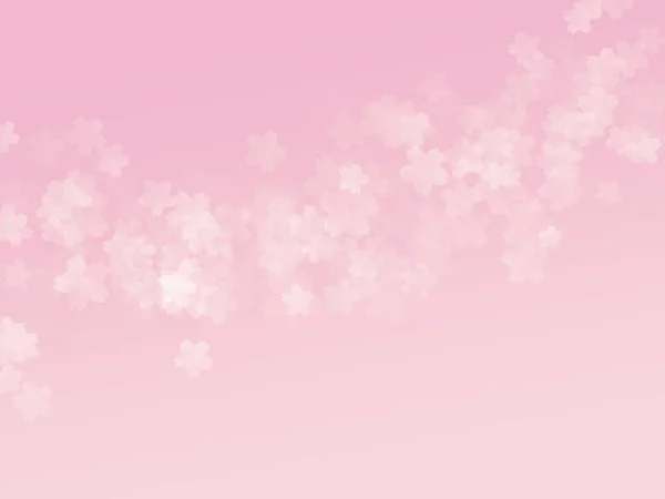 Pale Cherry Blossom Wallpaper Rosa — Foto Stock
