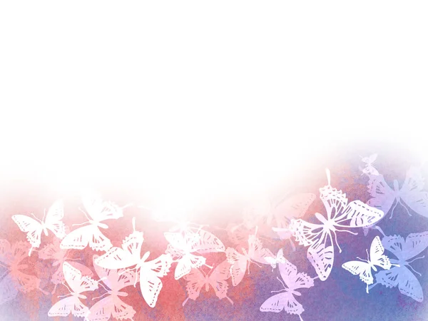 謎の蝶の壁紙 抽象的な背景 — ストック写真