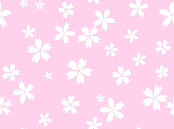 Kiraz çiçeği duvar kağıdı. (Kusursuz) Pembe.