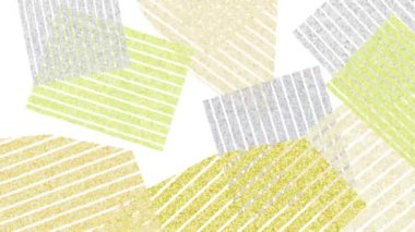 Çizgili geometrik animasyon videosu. Döndürme canlandırması.