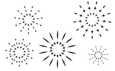 Işık motifi tasarımı, çerçeve. Gotik stil.