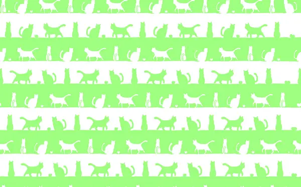 Kedi çizgisi deseni (pürüzsüz))