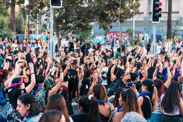 stock image blur crowd of people walking in the streets