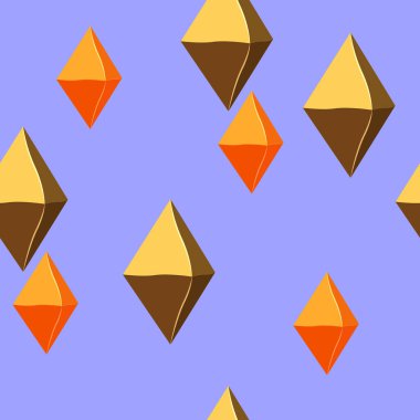 Rhombus kusursuz vektör dokusu. Yeşil arkaplan.