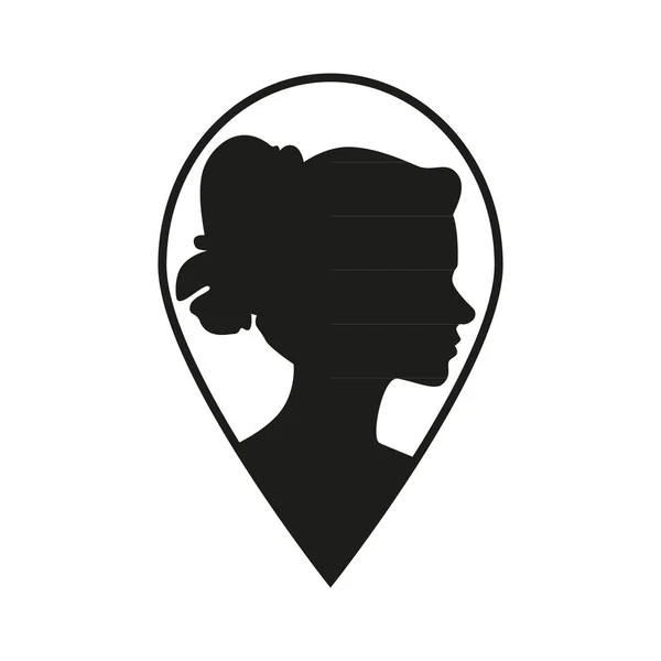 Road Wife Vector Drawing — 图库矢量图片