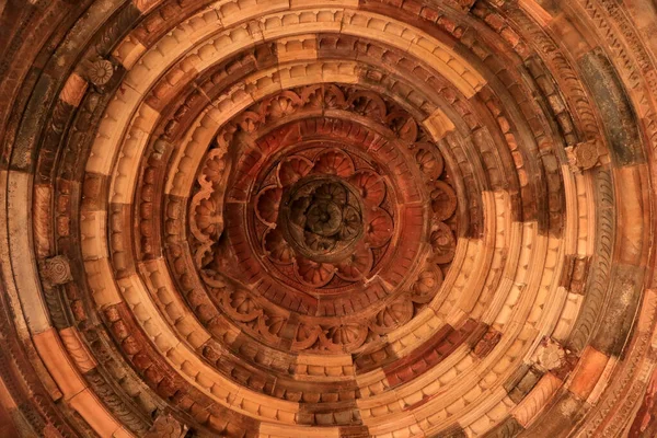 Kırmızı nilüfer desenli Vintage dijital arkaplanın 3d görüntülenmesi