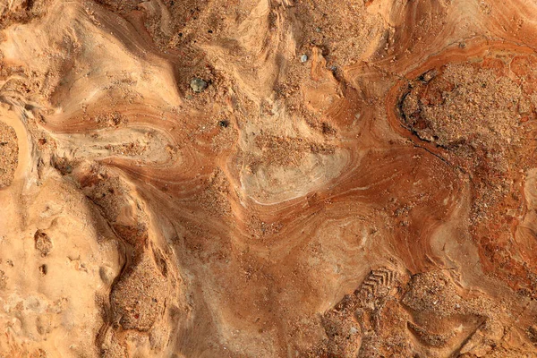 Dağda bulunan kayanın güzel dokusu. Yukarıdan çok katmanlı suyun akışını hissettirir..