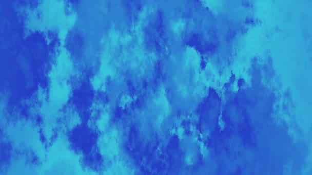 Відео Повільно Анімований Абстрактний Синій Градієнтний Фон Творчі Кадри Мистецтва — стокове відео