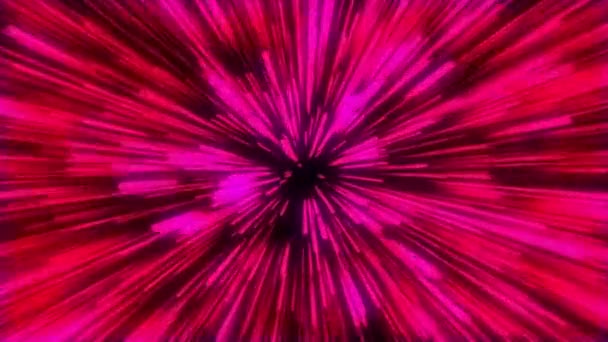 Viva Magenta Color Sci Digital Footage Pink Electric Move Dynamic — Stock Video
