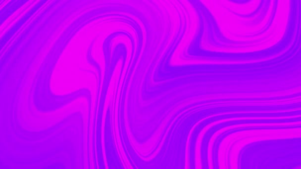 Плавный Анимированный Жидкий Градиент Фона Модных Цветах Циклическая Жидкость Фиолетовый — стоковое видео