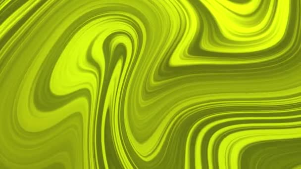 Liquid Yellow Gradient Seamless Animated Sand Colored Background Looped Fluid — ストック動画